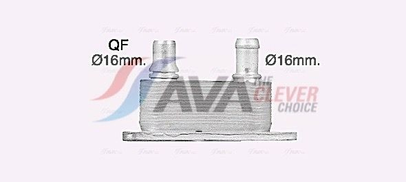 Radiador de aceite debajo del filtro CN3327 AVA